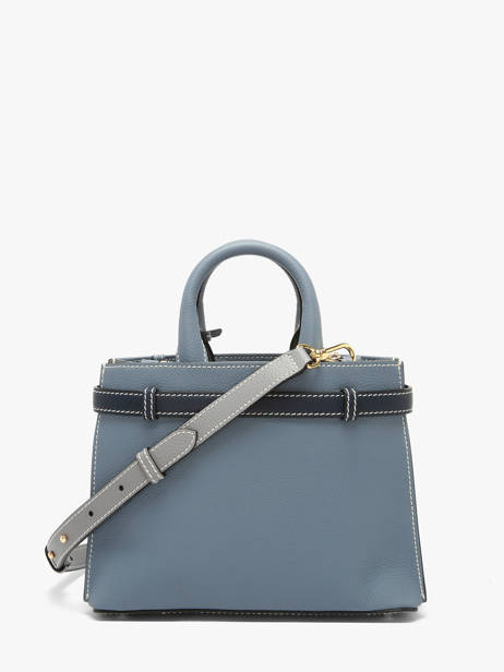 Satchel Faubourg Leather Lancel Blue faubourg A13547 other view 5