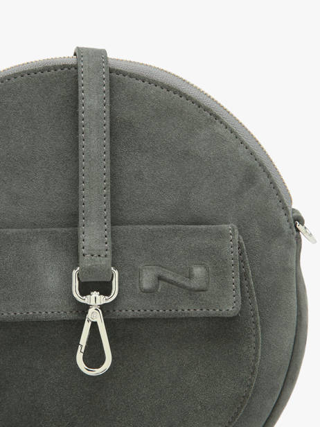 Suede Leather Dorine Crossbody Bag Nathan baume Green nathan 32PS other view 3