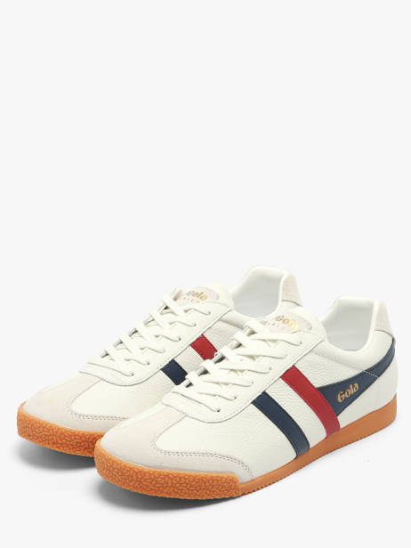 Sneakers In Leather Gola White men CMB426XE other view 2