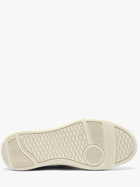 Sneakers En Cuir Palladium Beige women 94642243 vue secondaire 4