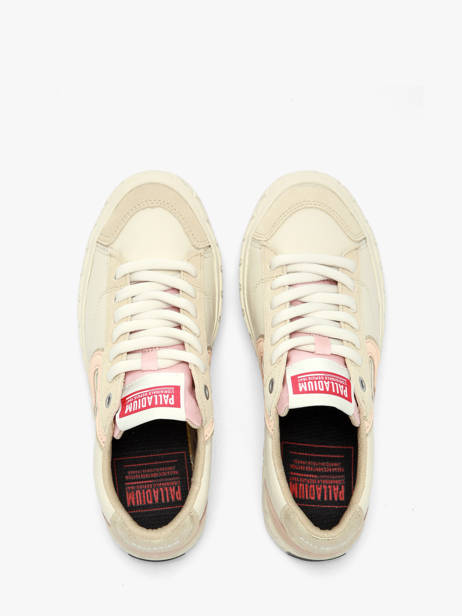 Sneakers In Leather Palladium Beige women 94662244 other view 3