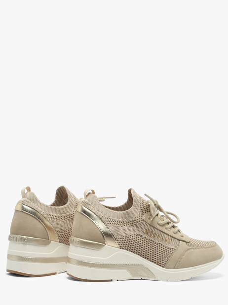Platform Sneakers Mustang Beige women M0872001 other view 2