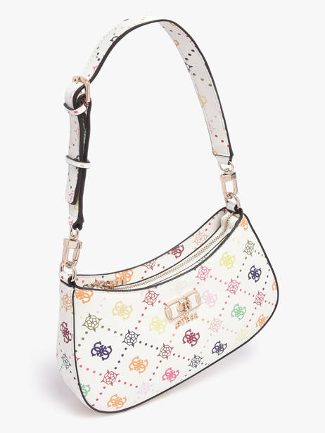 Sac Porté épaule Emelie Logo Polyester Guess Blanc emelie logo GM992818 vue secondaire 2