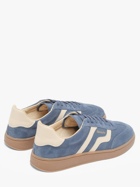 Sneakers En Cuir Gant Bleu men CUZIMG66 vue secondaire 2