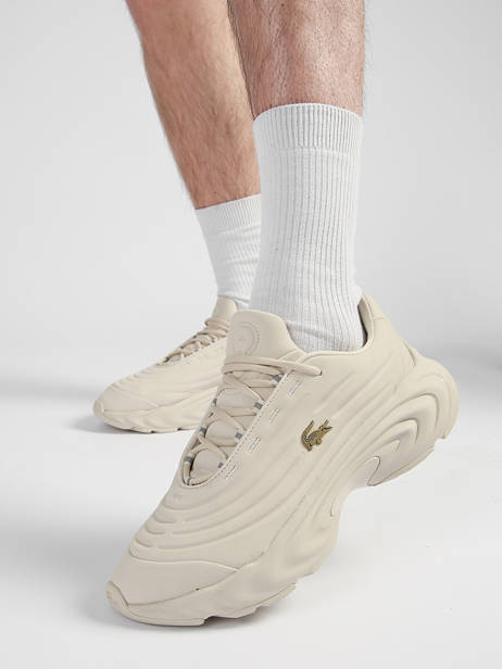 Sneakers In Leather Lacoste White men 1SMA0063 other view 1