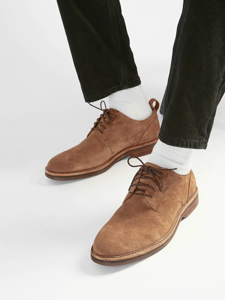 Formal Shoes In Leather Clarks Brown men 26186448 other view 1