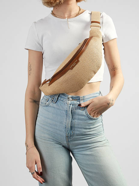 Belt Bag Lancaster Beige mini osier italie 76 other view 1