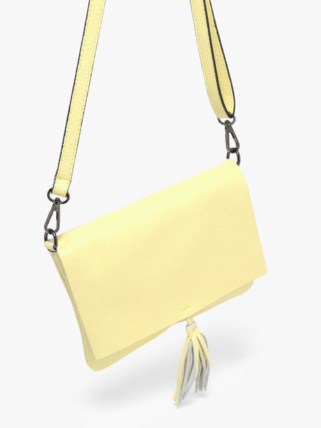 Crossbody Bag Caviar Leather Milano Yellow caviar CA22112 other view 2
