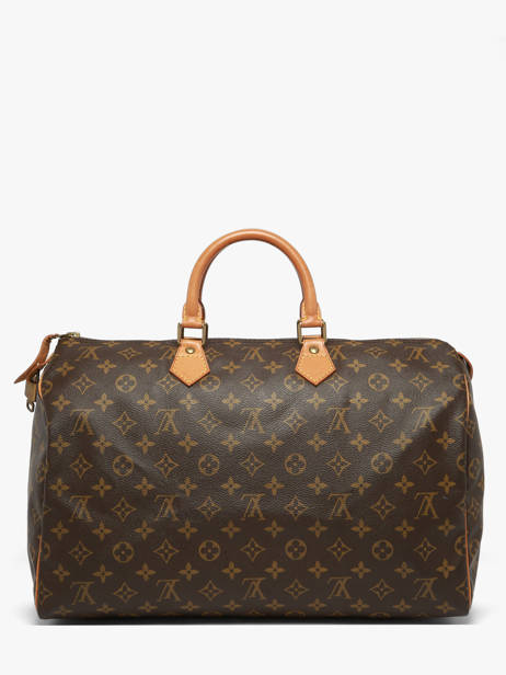 Sac à Main D'occasion Louis Vuitton Speedy 40 Monogrammé Louis vuitton Marron second life 4O756WUA