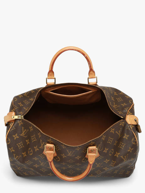 Sac à Main D'occasion Louis Vuitton Speedy 40 Monogrammé Louis vuitton Marron second life 4O756WUA vue secondaire 6