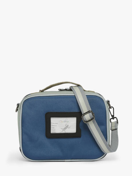 Lunch Bag Cameleon Blue vintage urban PBVBBL24 other view 3