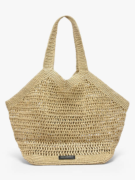 Shoulder Bag K Signature Nylon Karl lagerfeld Beige k signature B2W46068 other view 4