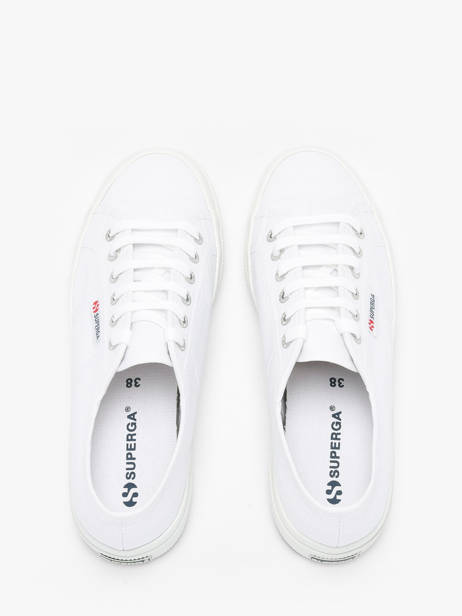 Platform Sneakers Superga White women 1384W901 other view 3