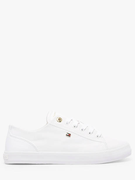 Sneakers En Cuir Tommy hilfiger Blanc accessoires 9170YBS