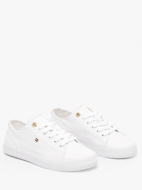 Sneakers En Cuir Tommy hilfiger Blanc accessoires 9170YBS vue secondaire 1