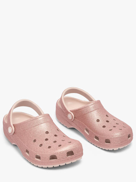 Mules Crocs Rose women 59426WV vue secondaire 1