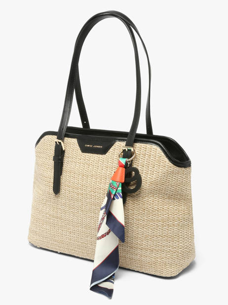 Sac Porté épaule St Tropez David jones Noir st tropez CM8343 vue secondaire 2