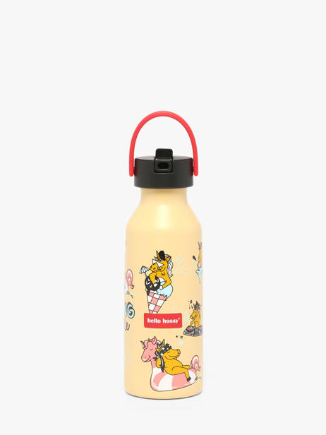Gourde Enfant 500 Ml Hello hossy Marron cool kids 500M