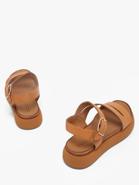 Sandales En Cuir Inuovo Orange accessoires 96001CCN vue secondaire 2
