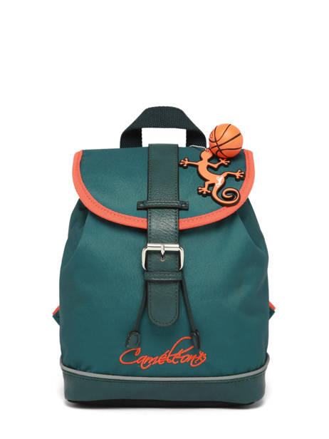 Sac à Dos 1 Compartiment Cameleon Orange vintage urban SD25 vue secondaire 6
