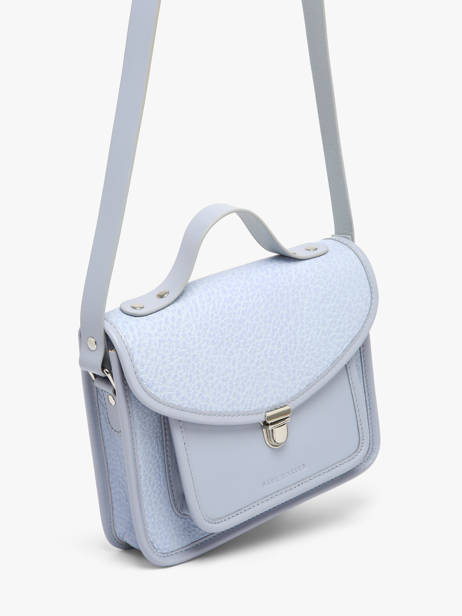 Sac Mademoiselle George Lavande Cuir Paul marius Bleu lavande GEORGLAV vue secondaire 2