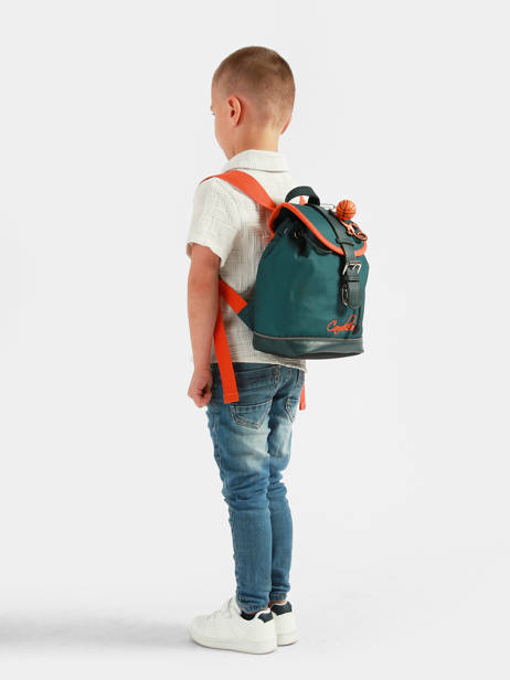 Sac à Dos 1 Compartiment Cameleon Orange vintage urban SD25 vue secondaire 1
