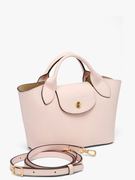Longchamp Epure Sacs porté travers Rose
