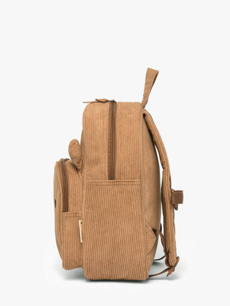 Mini Sac à Dos Kidzroom Rouge beary excited 638 vue secondaire 2