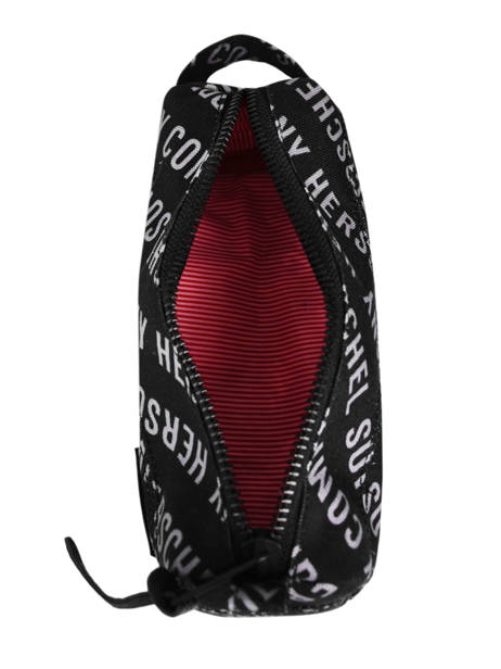 Trousse 1 Compartiment Herschel Noir classics 10071 vue secondaire 1
