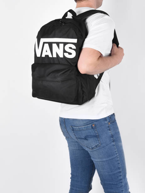 1 Compartment Backpack Vans Black backpack VN0A5KHP other view 2