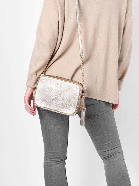 Sac Bandoulière Ginny Cuir Michael kors Vert jet set F7MGNM6M vue secondaire 1