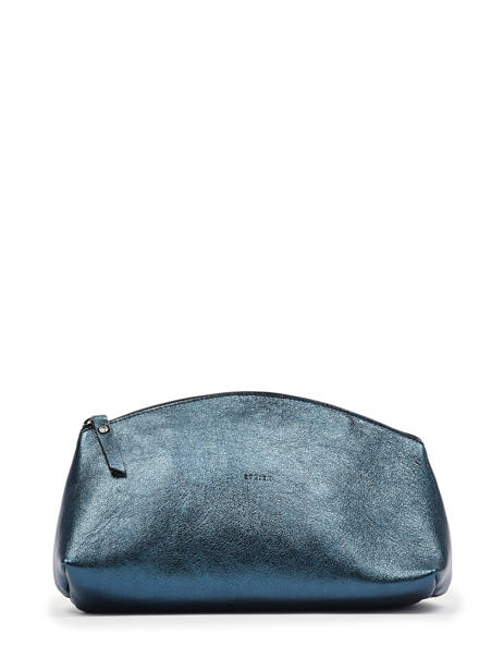 Trousse Etincelle Irisée Cuir Etrier Bleu etincelle irisee EETI753