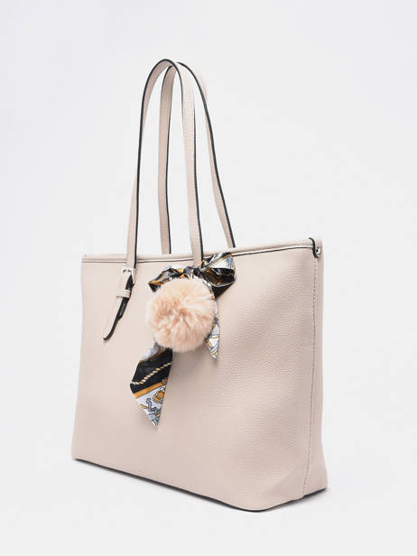 Sac Porté épaule A4 Grained Miniprix Beige grained 1 vue secondaire 2