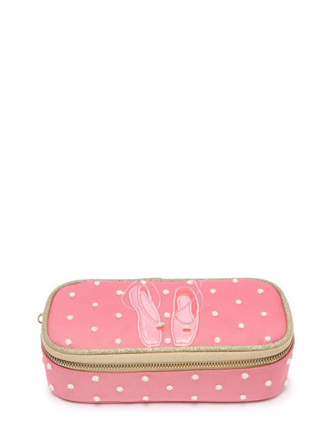 Trousse 1 Compartiment Jeune premier Rose daydream girls G