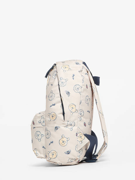 Sac à Dos 1 Compartiment Disney Blanc made for fun 3870 vue secondaire 2