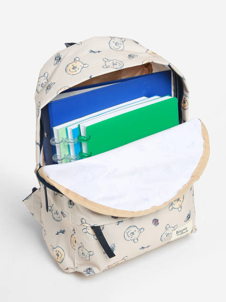 Sac à Dos 1 Compartiment Disney Blanc made for fun 3870 vue secondaire 3